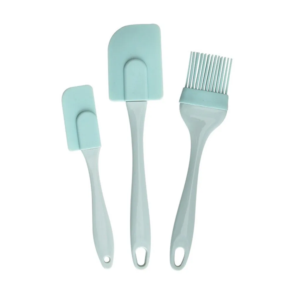 Kitchen Baking Brush - 3Pcs Cream Scraper DIY Bread Cake