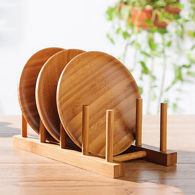 Kitchen Baking Pan Organizer - Kitchen Drainer Rack Dish Pot Lid