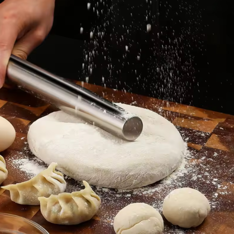 Kitchen Roll Baking - 1PC Kitchen Rolling Pin Stainless Steel