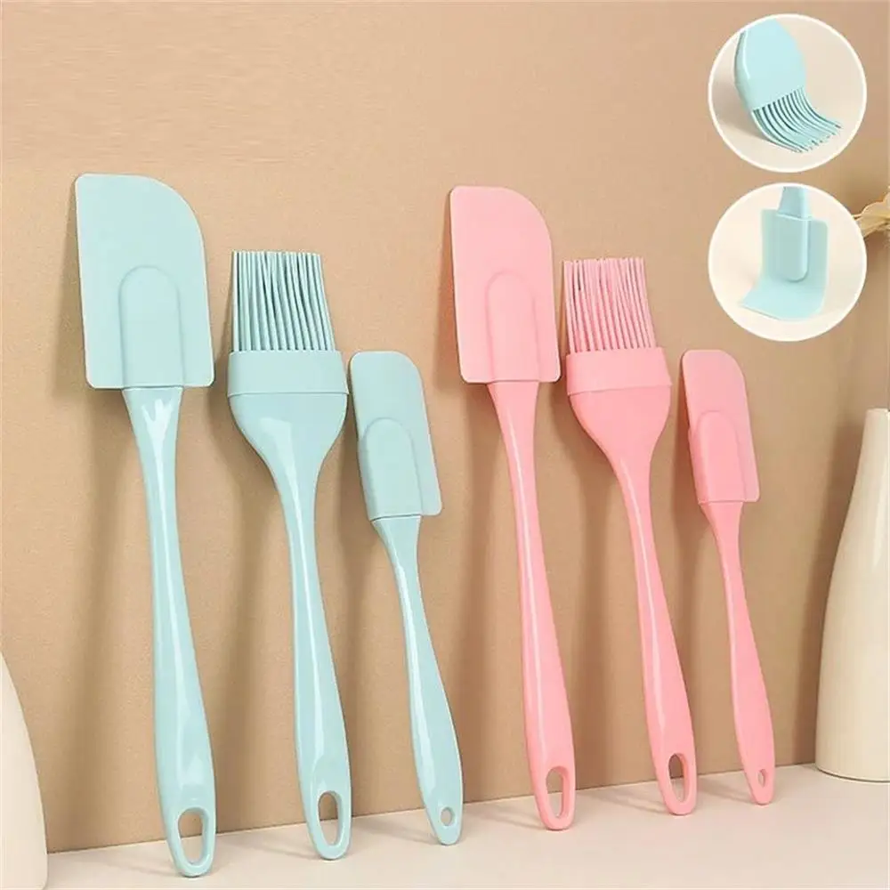 3Pcs Non-Stick Silicone Cream  - огляд і ціна Kitchen Baking Brush
