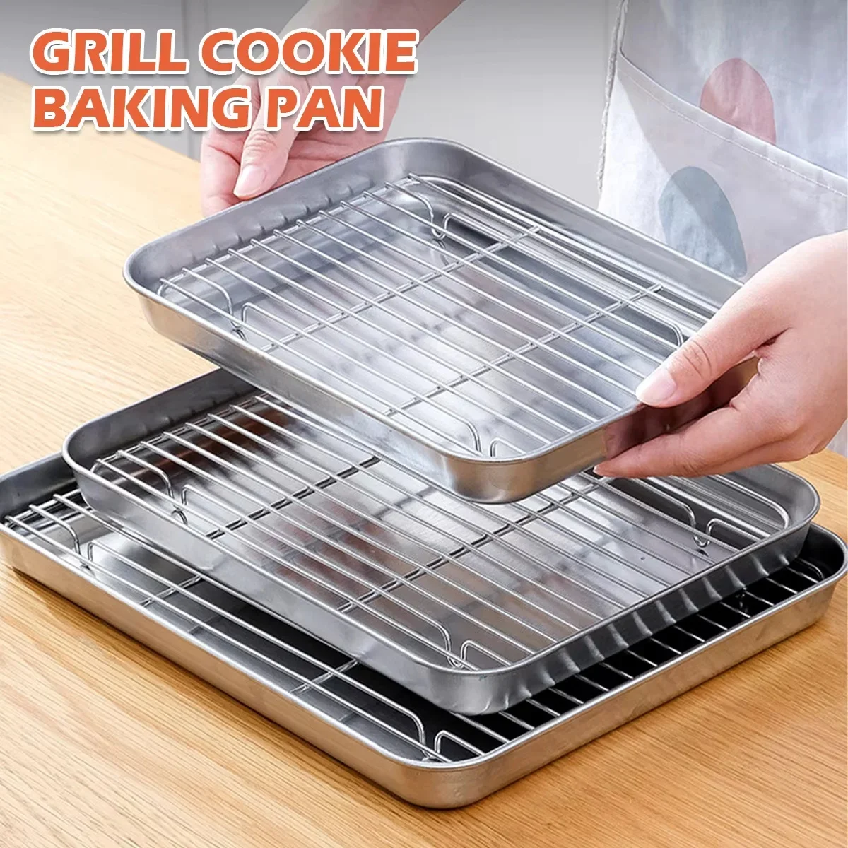 Stainless Steel Baking Pan Tra - огляд і ціна Kitchen And Baking Equipment