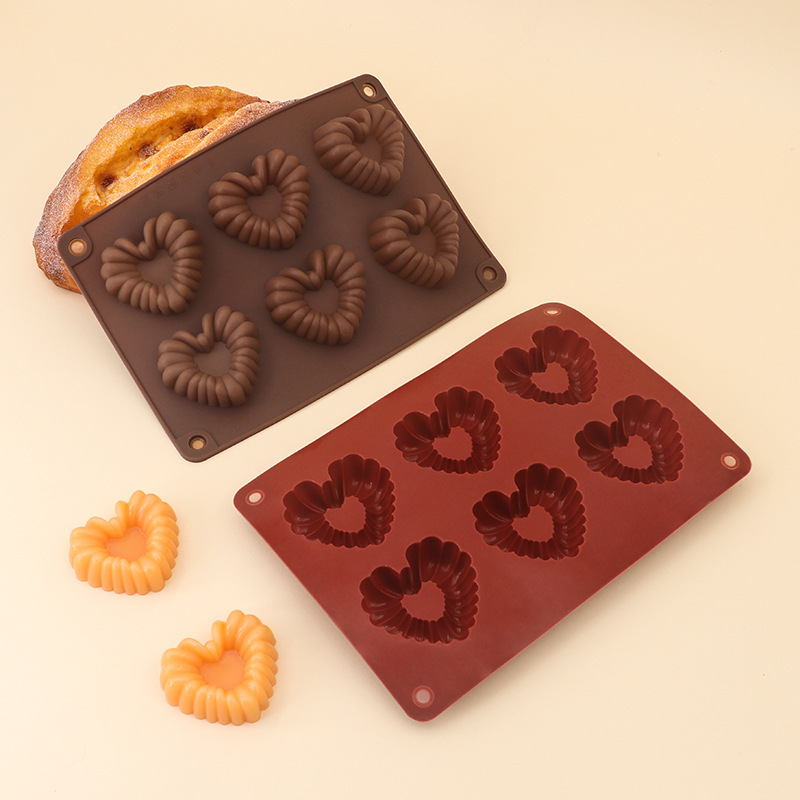 Heart-shaped Silicone Chocolat - огляд і ціна Kitchen And Baking Tools