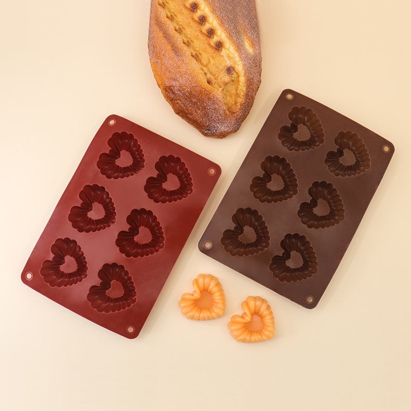 Heart-shaped Silicone Chocolat - огляд і ціна Kitchen And Baking Tools