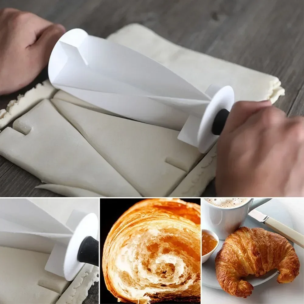 1pc Croissant Dough Cutter Pla - огляд і ціна Kitchen Roll Baking