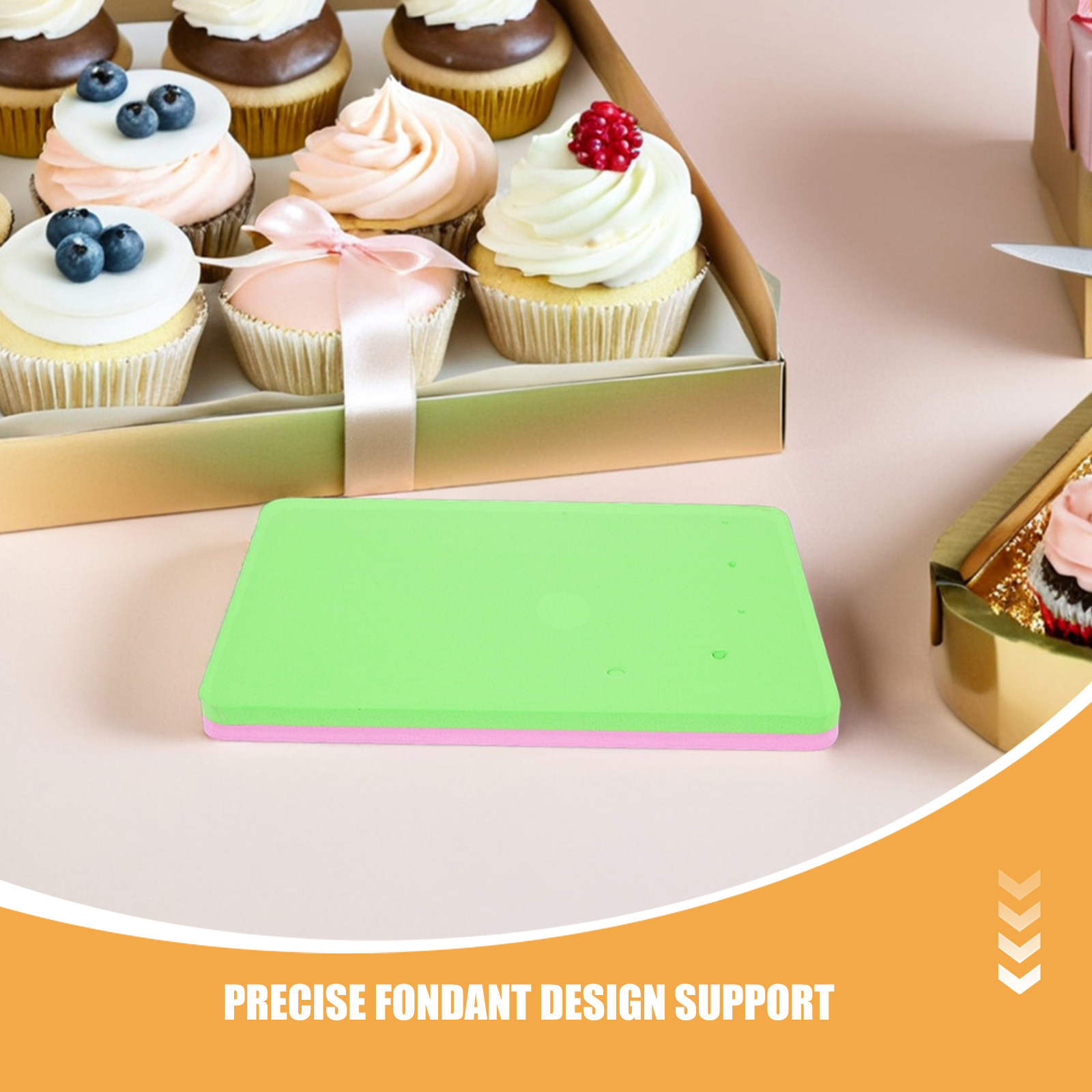 3Pcs Fondant Cake Modeling Pad - огляд і ціна Kitchen And Baking Tools