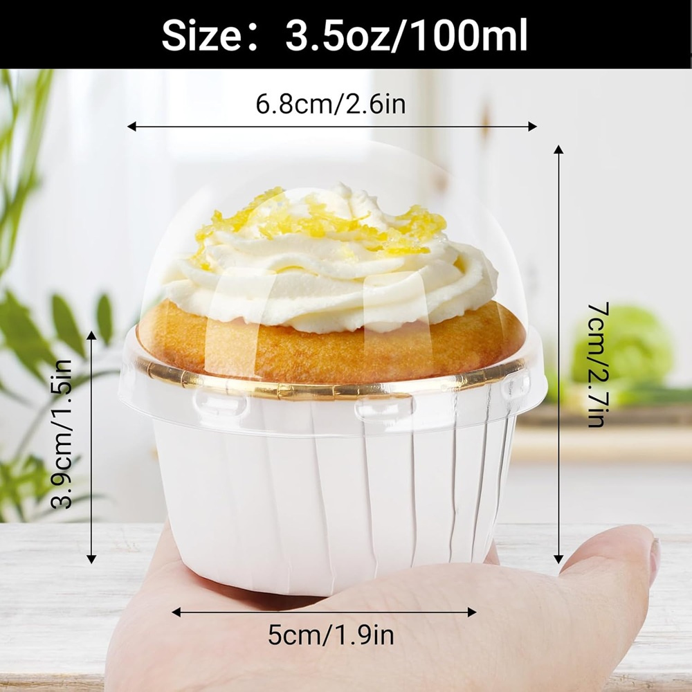 50 pcs Muffins Cup Paper Cupca - огляд і ціна Kitchen And Baking Tools