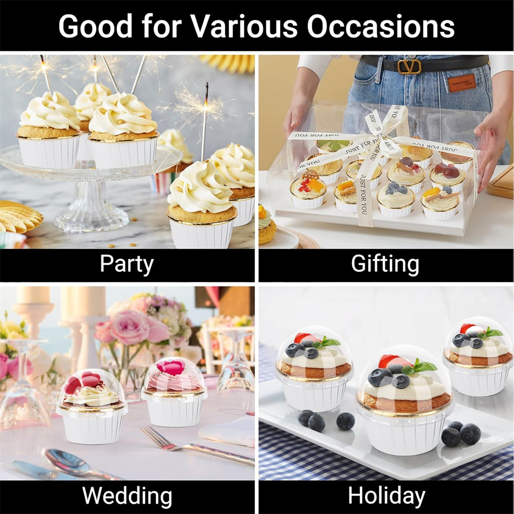 50 pcs Muffins Cup Paper Cupca - огляд і ціна Kitchen And Baking Tools