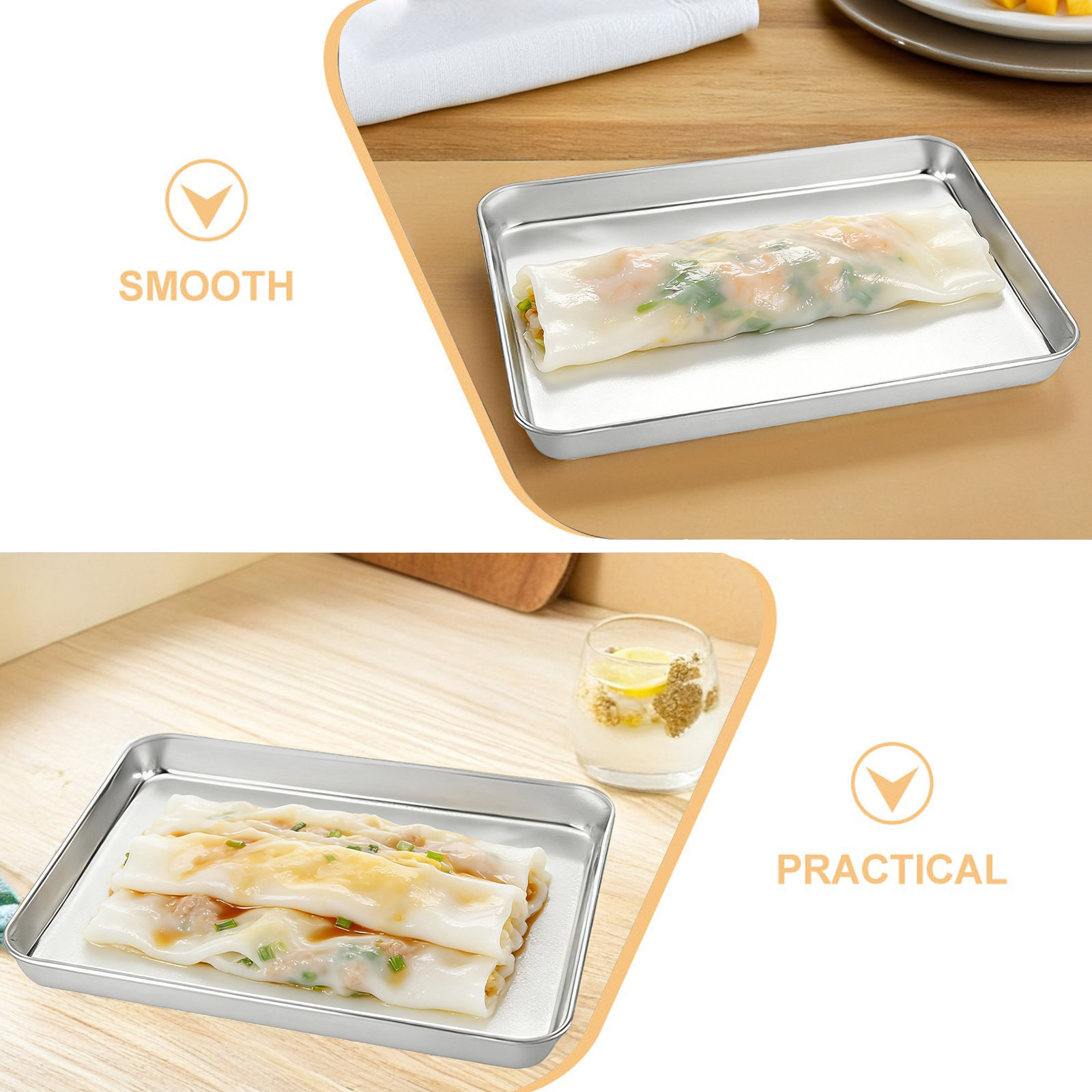 1Set Stainless Steel Rice Nood - огляд і ціна Kitchen Roll Baking