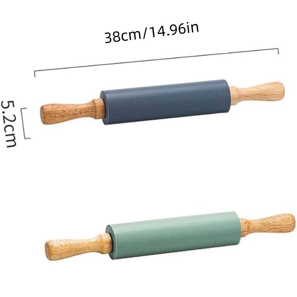 Non-Stick Silicone Rolling Pin - огляд і ціна Kitchen Roll Baking