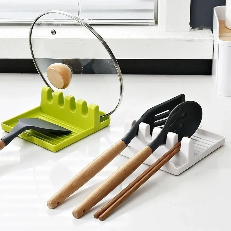 Pan Lid Holder Supports Spoons - огляд і ціна Kitchen Baking Pan Organizer
