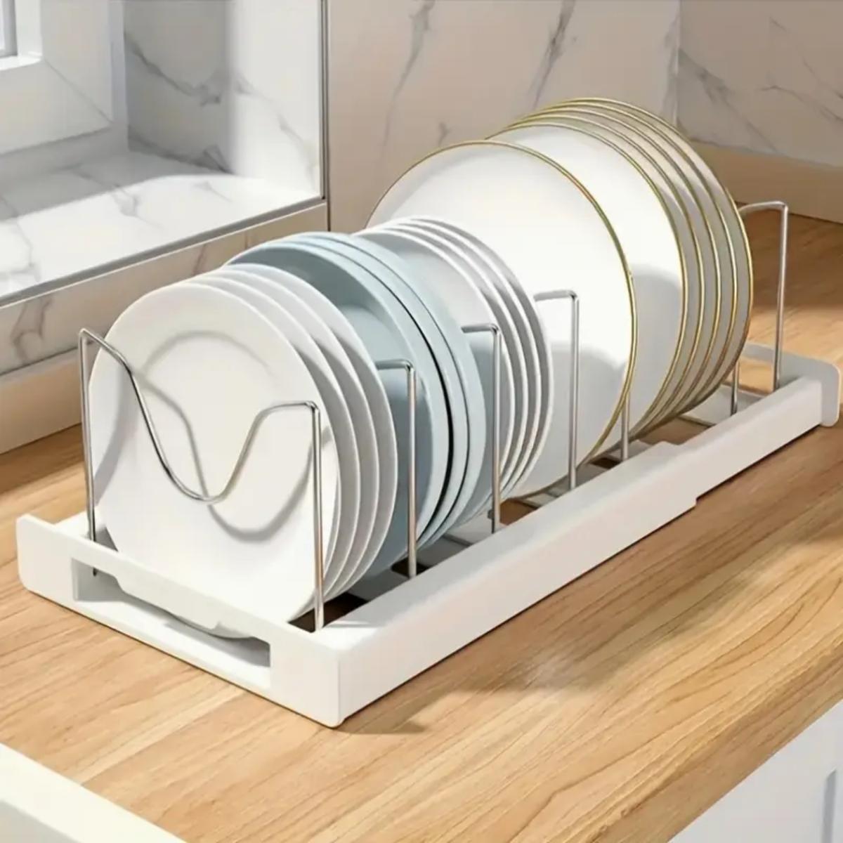 Expandable Kitchen Pot Pan Org - огляд і ціна Kitchen Baking Pan Organizer
