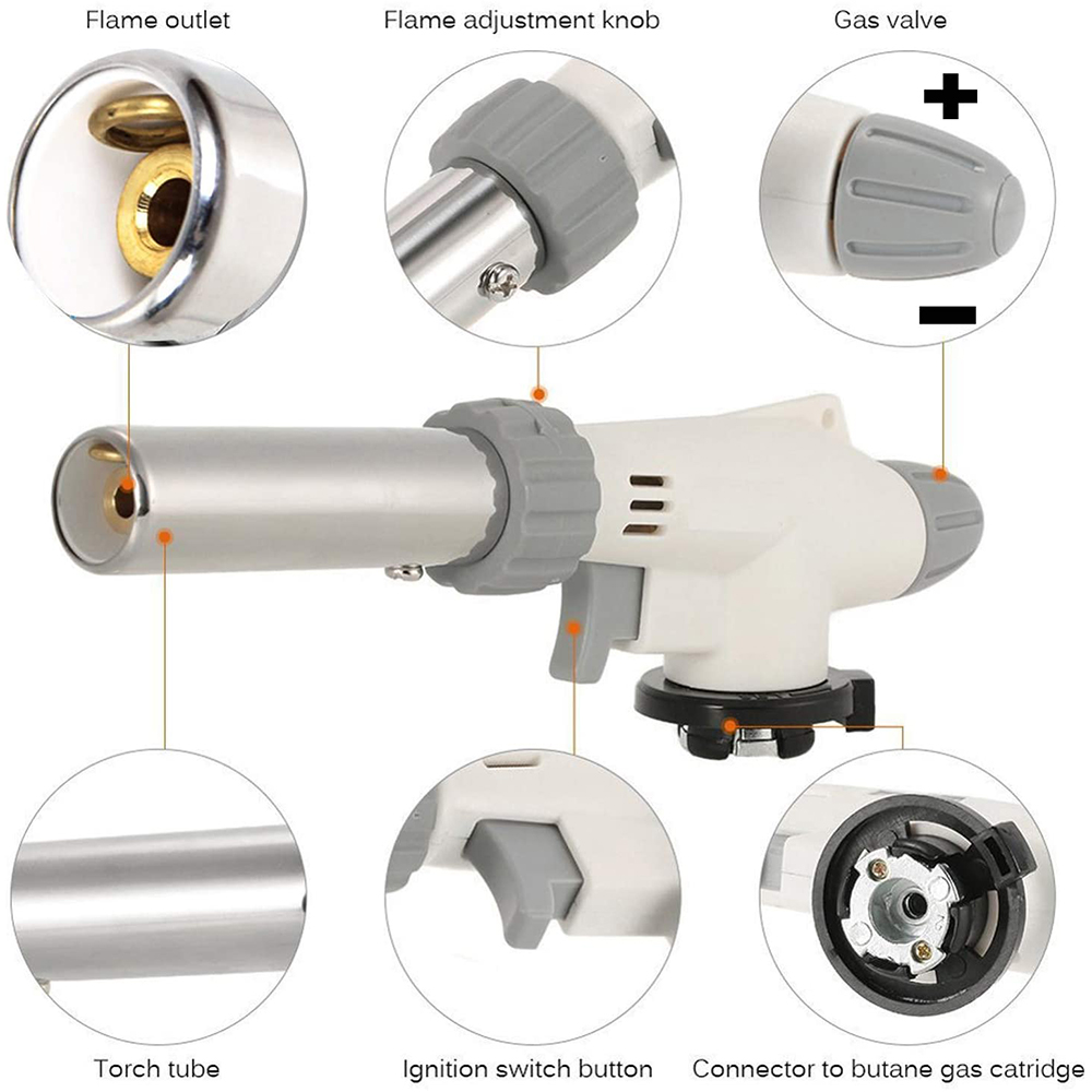 Kitchen Butane Blow Torch Ligh - огляд і ціна Kitchen Baking Torch