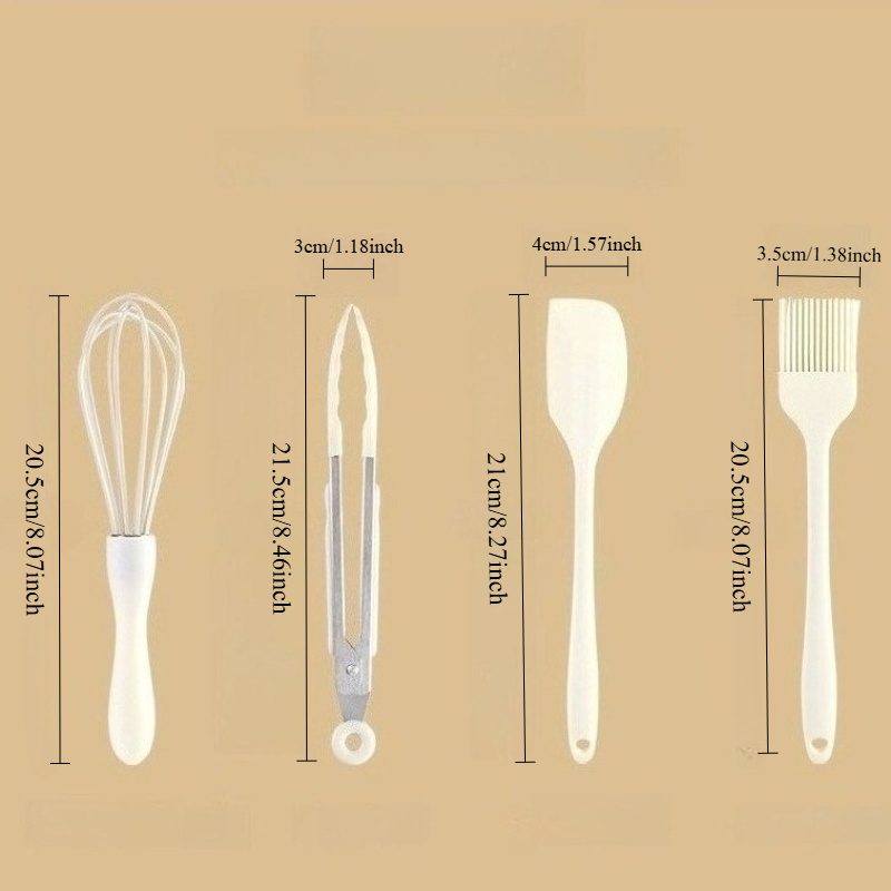 3/4pcs baking set Food grade s - огляд і ціна Kitchen Baking Brush