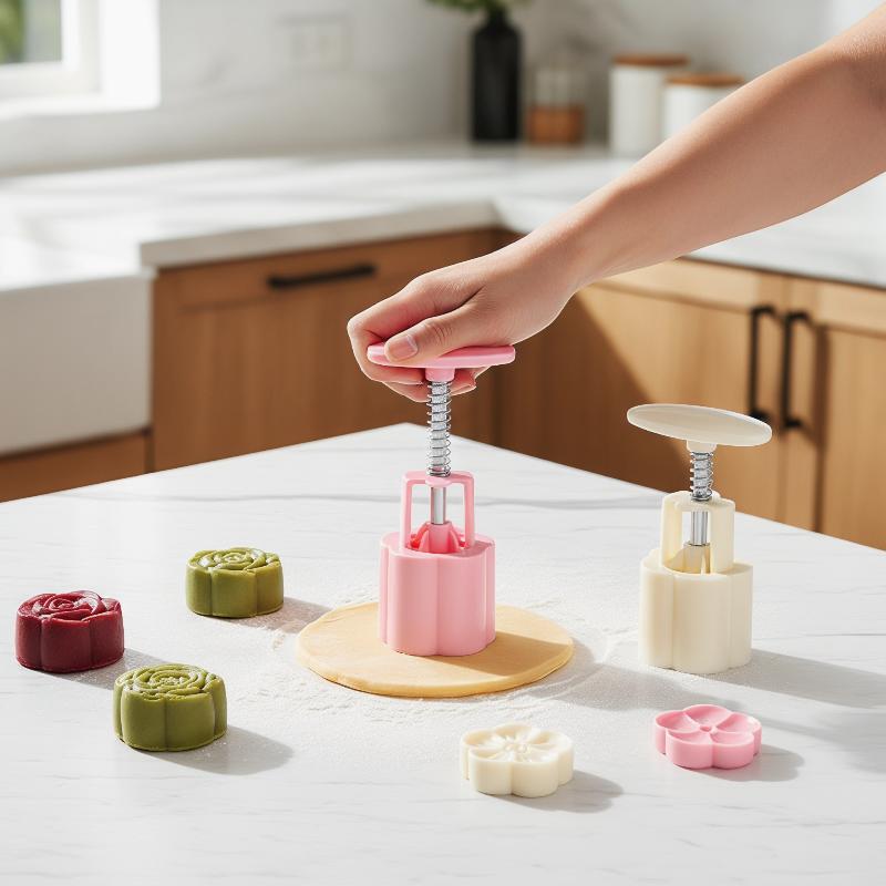 DIY Mooncake Mold 1 Set Plasti - огляд і ціна Kitchen Baking Torch