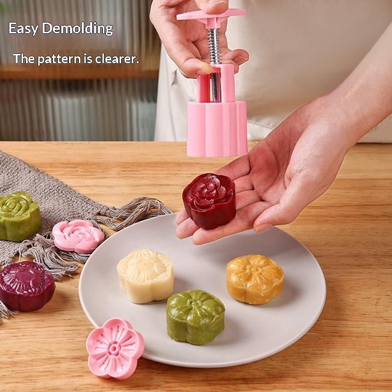 DIY Mooncake Mold 1 Set Plasti - огляд і ціна Kitchen Baking Torch