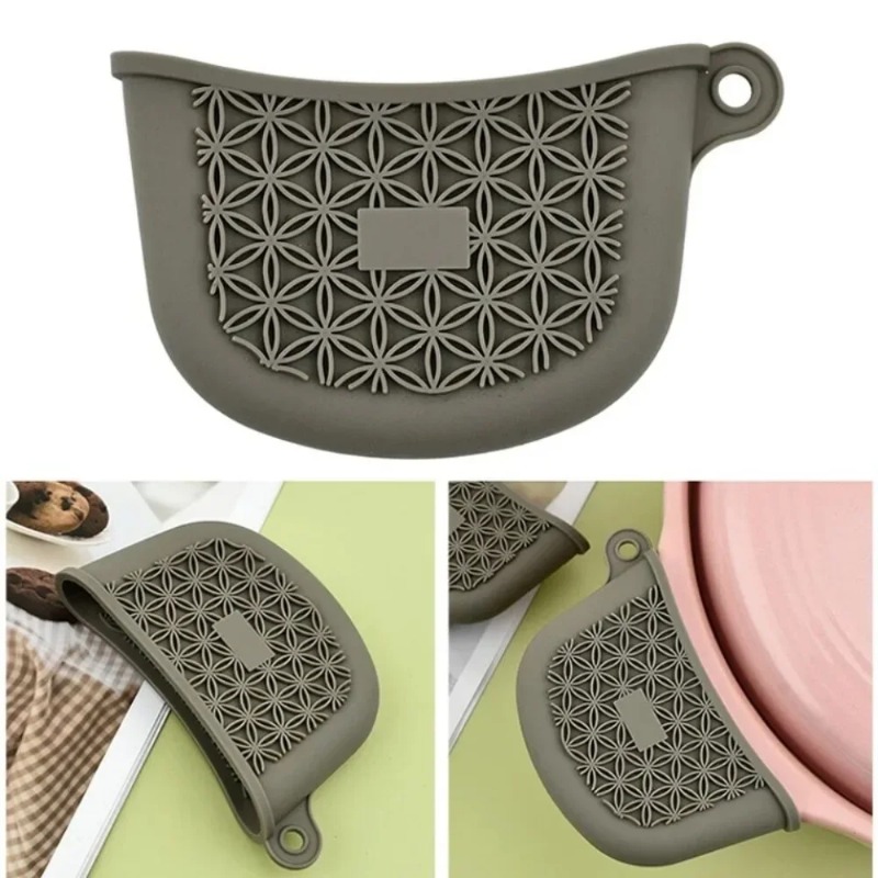 Thickened Silicone Pan Handle  - огляд і ціна Kitchen Baking Pan Organizer