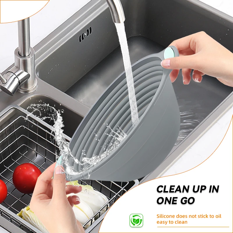1PC Silicone Foldable Banneton - огляд і ціна Kitchen And Baking Tools