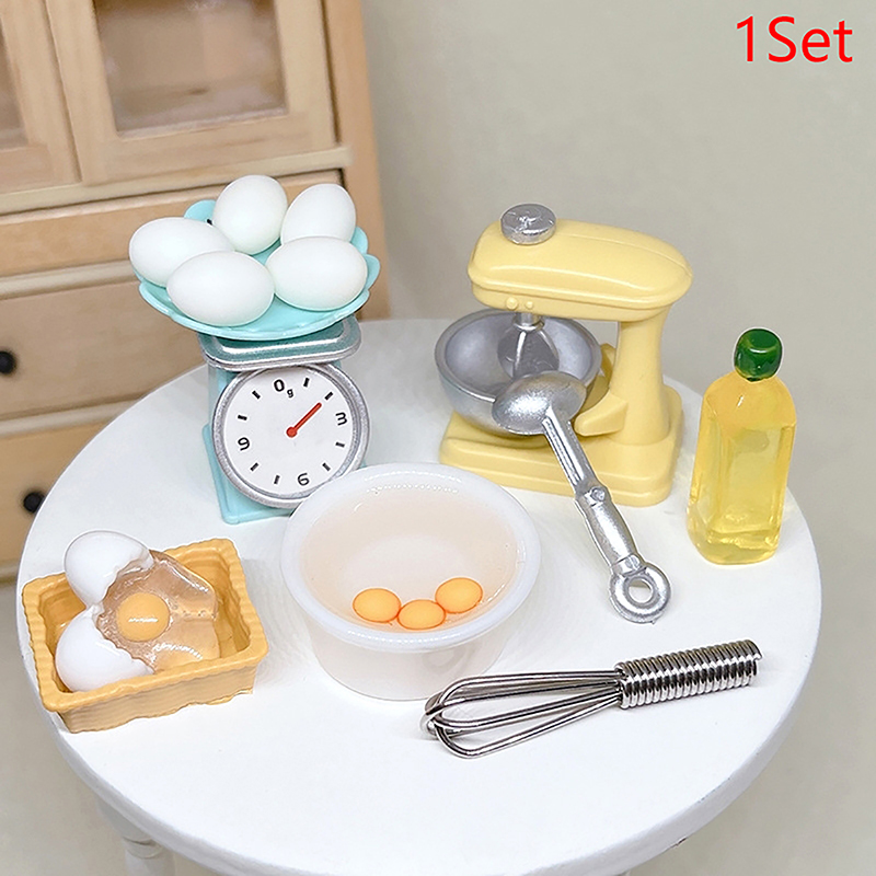 1Set 1:12 Dollhouse Miniature  - огляд і ціна Kitchen And Baking Tools