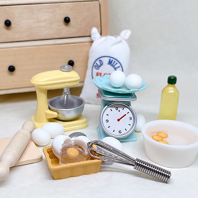 1Set 1:12 Dollhouse Miniature  - огляд і ціна Kitchen And Baking Tools