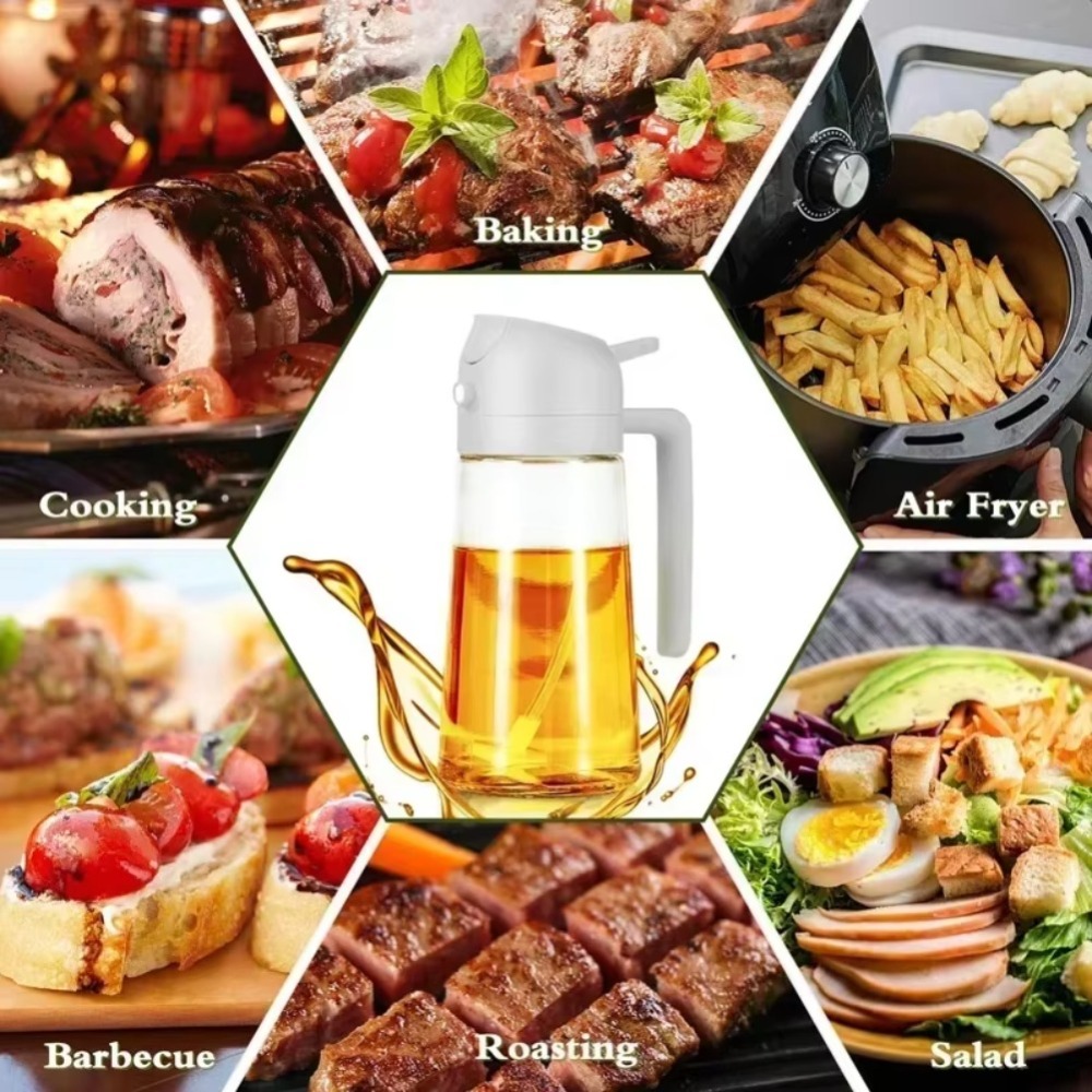 2in1 470ml Plastic Spray Oil S - огляд і ціна Kitchen And Baking Tools