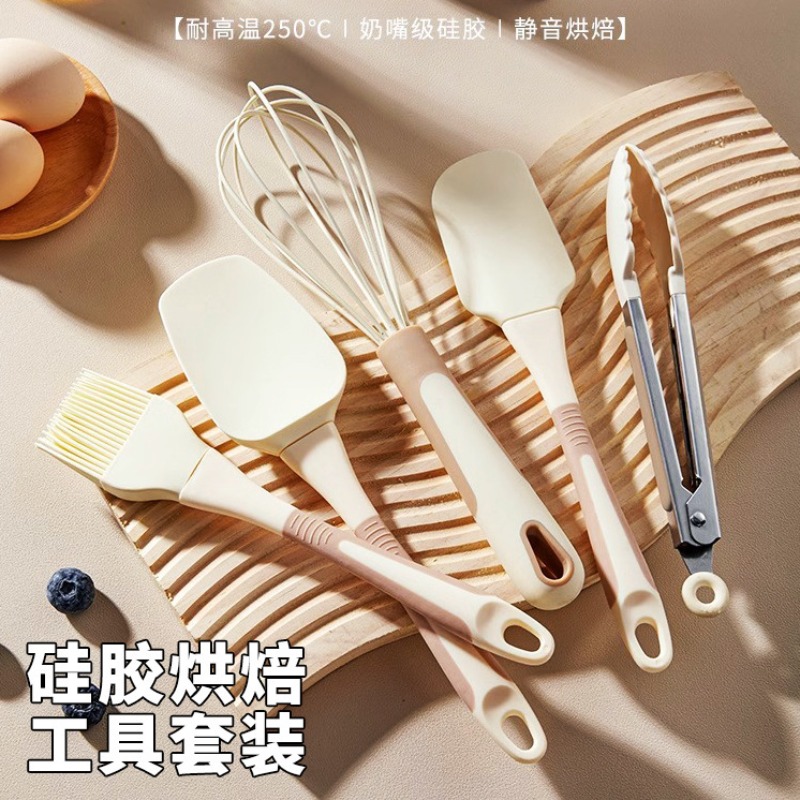 5-Piece Silicone Baking Tool S - огляд і ціна Kitchen Baking Brush