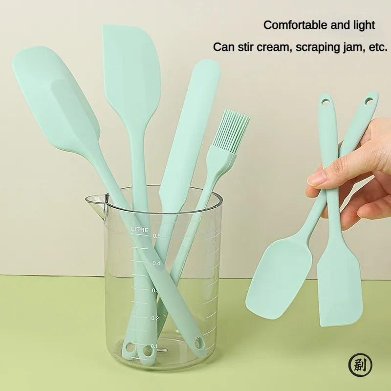 6pc Silicone Spatula set for b - огляд і ціна Kitchen Baking Brush