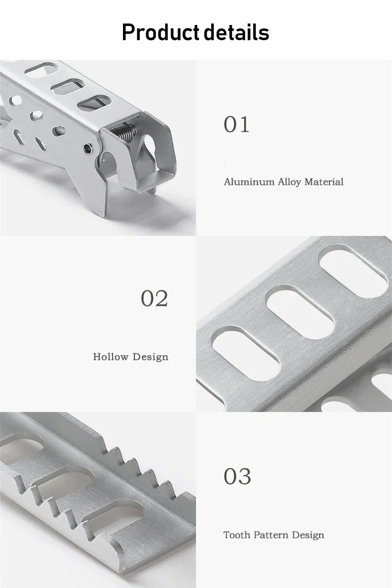 Aluminium Anti-hot Alloy Clip  - огляд і ціна Kitchen Baking Pan Organizer