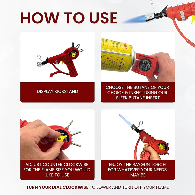 New Windproof Powerful Jet Fla - огляд і ціна Kitchen Baking Torch