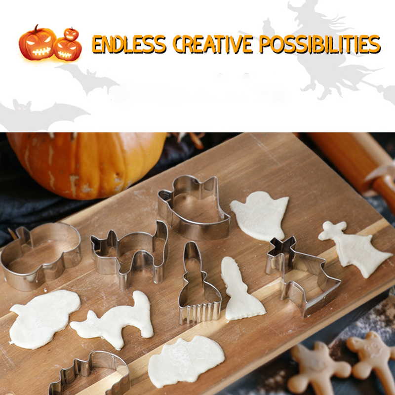 5/6/7/12PCS Halloween Cookie C - огляд і ціна Kitchen And Baking Equipment